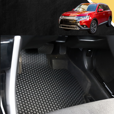 6D PRO Car Floor Mats for Mitsubishi Outlander 2012 - 2018 (ZJ/ZK/ZL)