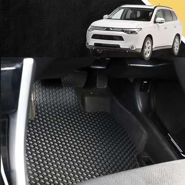 6D PRO Car Floor Mats for Mitsubishi Outlander 2018 - 2021 (ZJ/ZK/ZL)