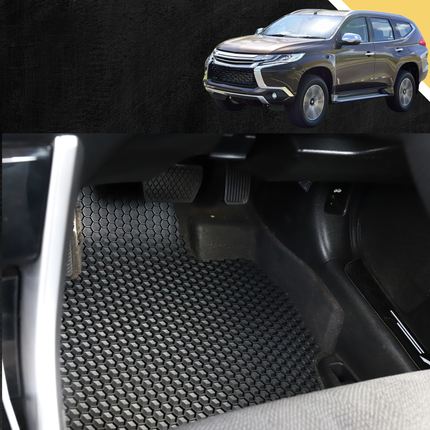 6D PRO Car Floor Mats for Mitsubishi Pajero Sport 2015 - Current (KR/KS/QE/QF)