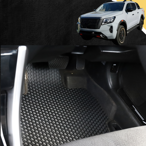 6D PRO Car Floor Mats for Nissan Navara Dual Cab 2022 - Current Pro-4X