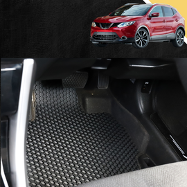 6D PRO Car Floor Mats for Nissan QASHQAI 2014 - 2021 (J11)