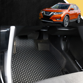 6D PRO Car Floor Mats for Nissan X-TRAIL 2014 - 2022 (T32)