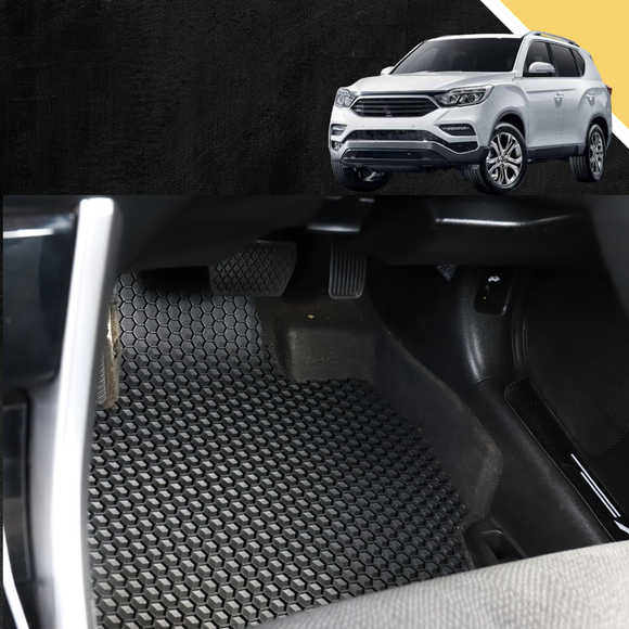 6D PRO Car Floor Mats for SsangYong Rexton 2017 - Current Y290, Y400, Y450