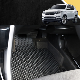 6D PRO Car Floor Mats for SsangYong Rexton 2017 - Current Y290, Y400, Y450
