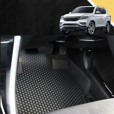 6D PRO Car Floor Mats for SsangYong Rexton 2017 - Current Y290, Y400, Y450