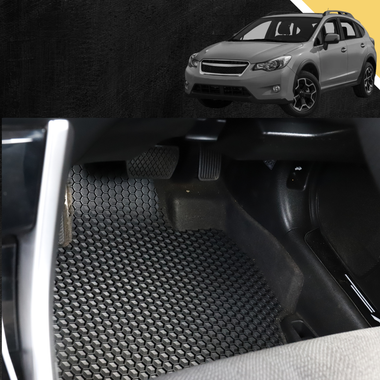 6D PRO Car Floor Mats for Subaru XV 2012 - 2017 (GP)