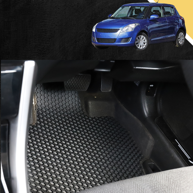 6D PRO Car Floor Mats for Suzuki Swift 2011 - 2017 (FZ)