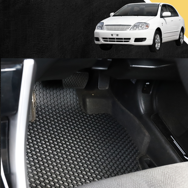 6D PRO Car Floor Mats for Toyota Corolla 2002 - 2007 Hatch/Sedan (E120/130)