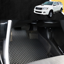 6D PRO Car Floor Mats for Toyota Hilux Double Cab 2005 - 2015-1