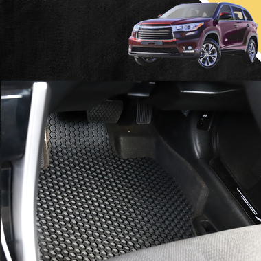 6D PRO Car Floor Mats for Toyota Kluger 2014 - 2020 (XU50)