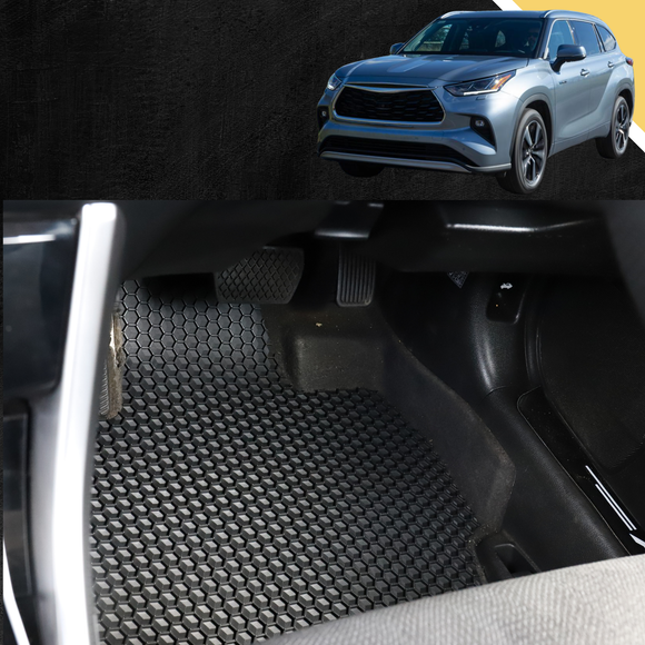 6D PRO Car Floor Mats for Toyota Kluger 2021 - Current (XU70)