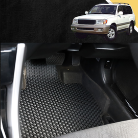 6D PRO Car Floor Mats for Toyota LandCruiser 100 1998 - 2007
