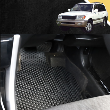 6D PRO Car Floor Mats for Toyota LandCruiser 100 1998 - 2007