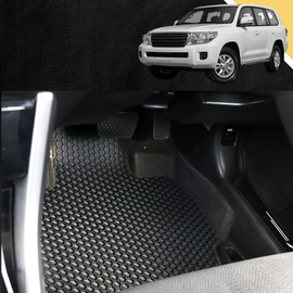 6D PRO Car Floor Mats for Toyota LandCruiser 200 2012 - 2021 (GX GXL)
