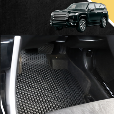 6D PRO Car Floor Mats for Toyota LandCruiser 300 2021 - Current