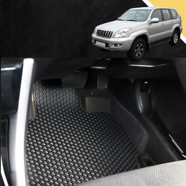 6D PRO Car Floor Mats for Toyota Prado 2002 - 2009 (J120)