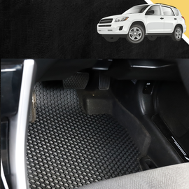 6D PRO Car Floor Mats for Toyota RAV4 2006 - 2012 (XA30)