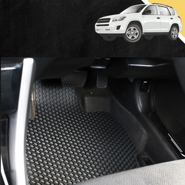 6D PRO Car Floor Mats for Toyota RAV4 2006 - 2012 (XA30)
