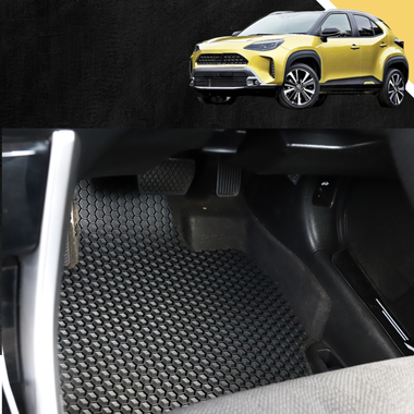 6D PRO Car Floor Mats for Toyota Yaris Cross 2020 - Current