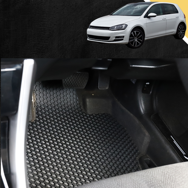 6D PRO Car Floor Mats for VolksWagen Golf 2013 - 2021 Hatch/Wagon (MK7)