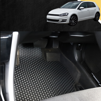 6D PRO Car Floor Mats for VolksWagen Golf 2013 - 2021 Hatch/Wagon (MK7)