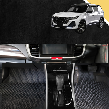 6D PRO Car Floor Mats for Chery Tiggo 7 Pro 2023 - Current (T32) Elite, Urban, Ultimate - 0