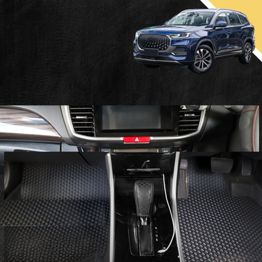 6D PRO Car Floor Mats for Chery Tiggo 8 Pro Max 2024 - Current (T31) Elite, Urban, Ultimate - 0