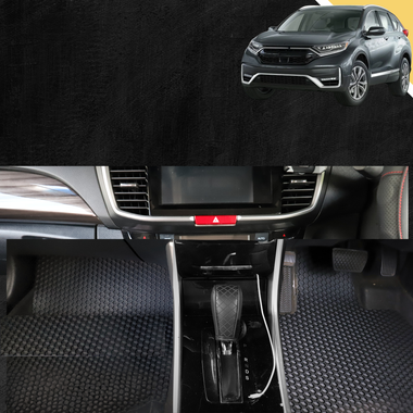6D PRO Car Floor Mats for Honda CR-V 2017 - 2022 RW - 0