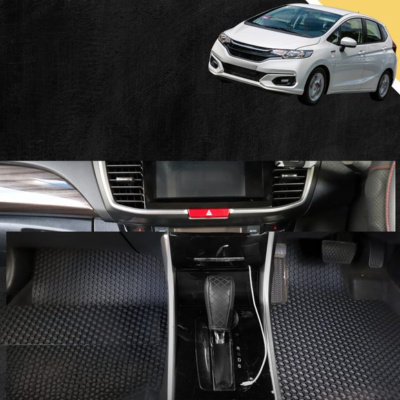 6D PRO Car Floor Mats for Honda Jazz 2014 - 2021 (FIT GK/GH/GP)