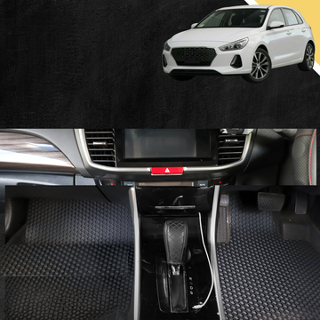 6D PRO Car Floor Mats for Hyundai i30 2017 - 2021 (PD Hatch/Fastback) - 0