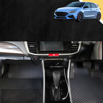 6D PRO Car Floor Mats for Hyundai i30 N 2021 - Current Hatch Fastback - 0