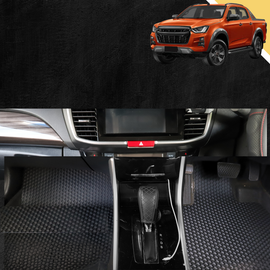 6D PRO Car Floor Mats for Isuzu D-Max Crew Cab 2020 - Current RG - 0