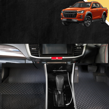 6D PRO Car Floor Mats for Isuzu D-Max Crew Cab 2020 - Current RG - 0
