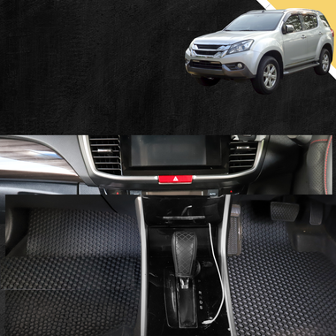6D PRO Car Floor Mats for Isuzu MU-X 2013 - 2020 RF - 0