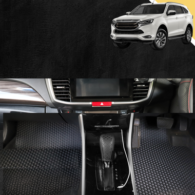 6D PRO Car Floor Mats for Isuzu MU-X 2021 - Current RJ - 0