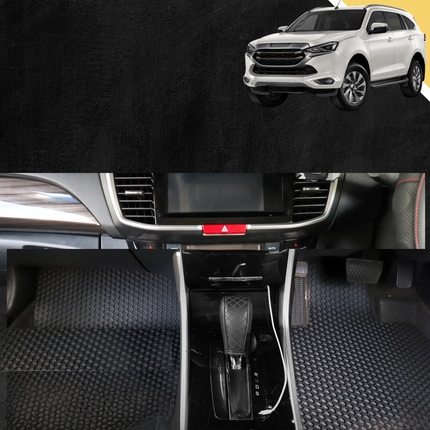 6D PRO Car Floor Mats for Isuzu MU-X 2021 - Current RJ - 0
