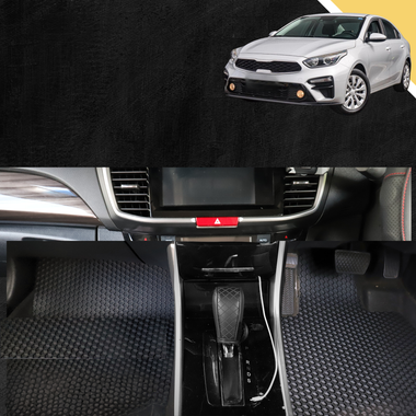 6D PRO Car Floor Mats for Kia Cerato 2018 - Current (BD) - 0