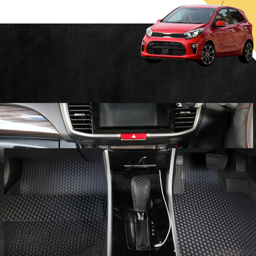 6D PRO Car Floor Mats for Kia Picanto 2017 - Current (JA) - 0