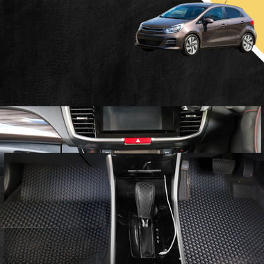 6D PRO Car Floor Mats for Kia Rio 2016 - Current (YB SC) - 0