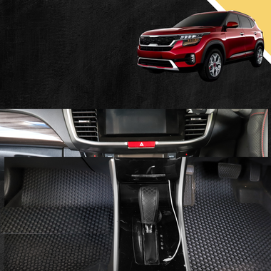 6D PRO Car Floor Mats for Kia Seltos 2019 - Current (KX3 SP2c) - 0