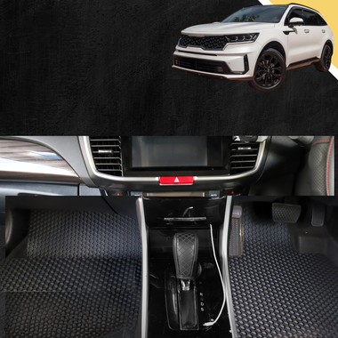 6D PRO Car Floor Mats for Kia Sorento 2021 - Current (MQ4) - 0