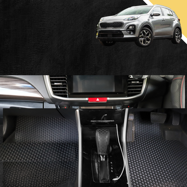 6D PRO Car Floor Mats for Kia Sportage 2016 - 2021 (QL) - 0