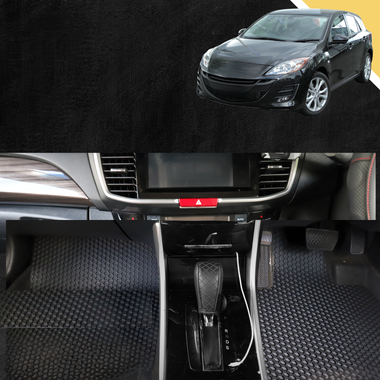 6D PRO Car Floor Mats for Mazda 3 2009 - 2013 (BL) - 0