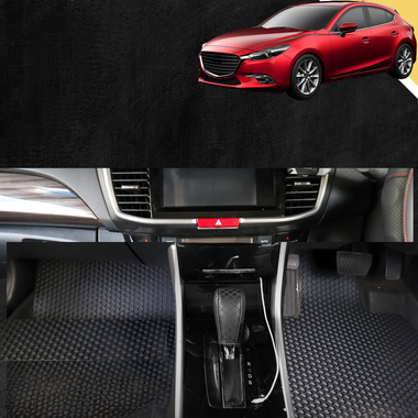 6D PRO Car Floor Mats for Mazda 3 2014 - 2018 (BM BN) - 0
