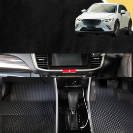 6D PRO Car Floor Mats for Mazda CX-3 2015 - Current DK - 0