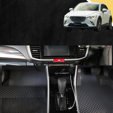 6D PRO Car Floor Mats for Mazda CX-3 2015 - Current DK - 0