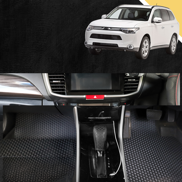 6D PRO Car Floor Mats for Mitsubishi Outlander 2018 - 2021 (ZJ/ZK/ZL)