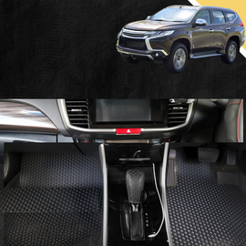 6D PRO Car Floor Mats for Mitsubishi Pajero Sport 2015 - Current (KR/KS/QE/QF) - 0