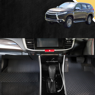 6D PRO Car Floor Mats for Mitsubishi Pajero Sport 2015 - Current (KR/KS/QE/QF) - 0