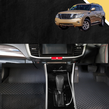 6D PRO Car Floor Mats for Nissan Patrol Y62 2013 - Current (Y62) - 0